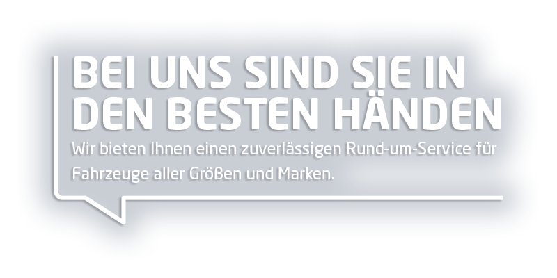 Bei uns sind Sie in den besten Händen